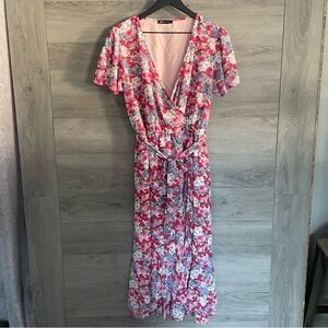 Prettygarden Floral Boho Dress